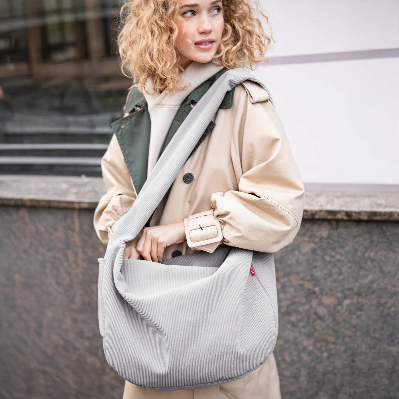 Moonbag Cord Grey