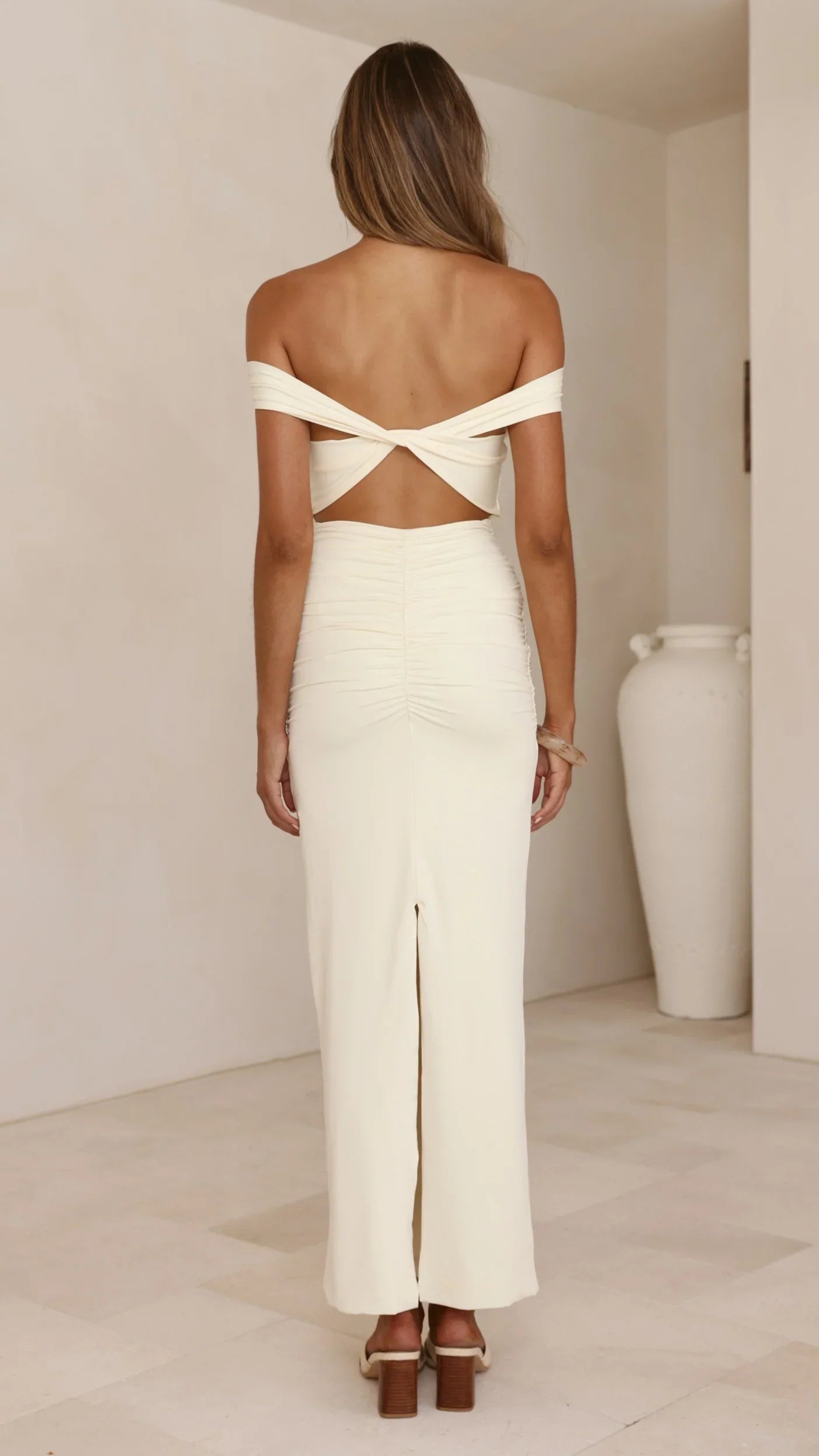 Lolita Maxi Dress - Butter