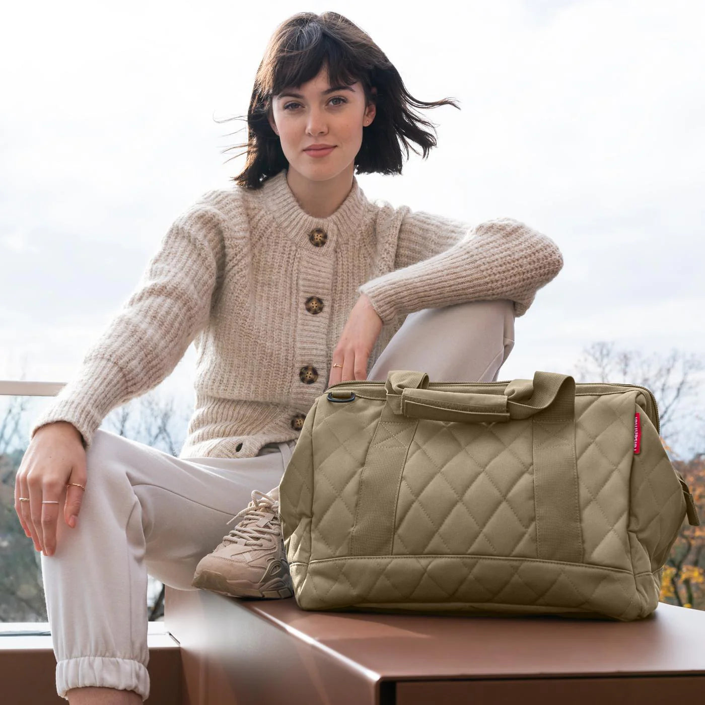Allrounder M Rhombus Olive