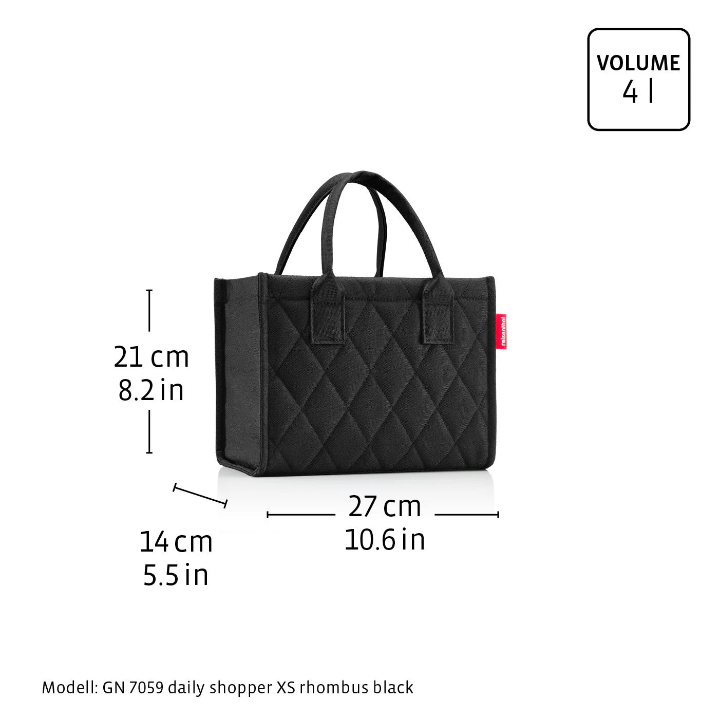 Daily Shopper Xs Summerstripes Black