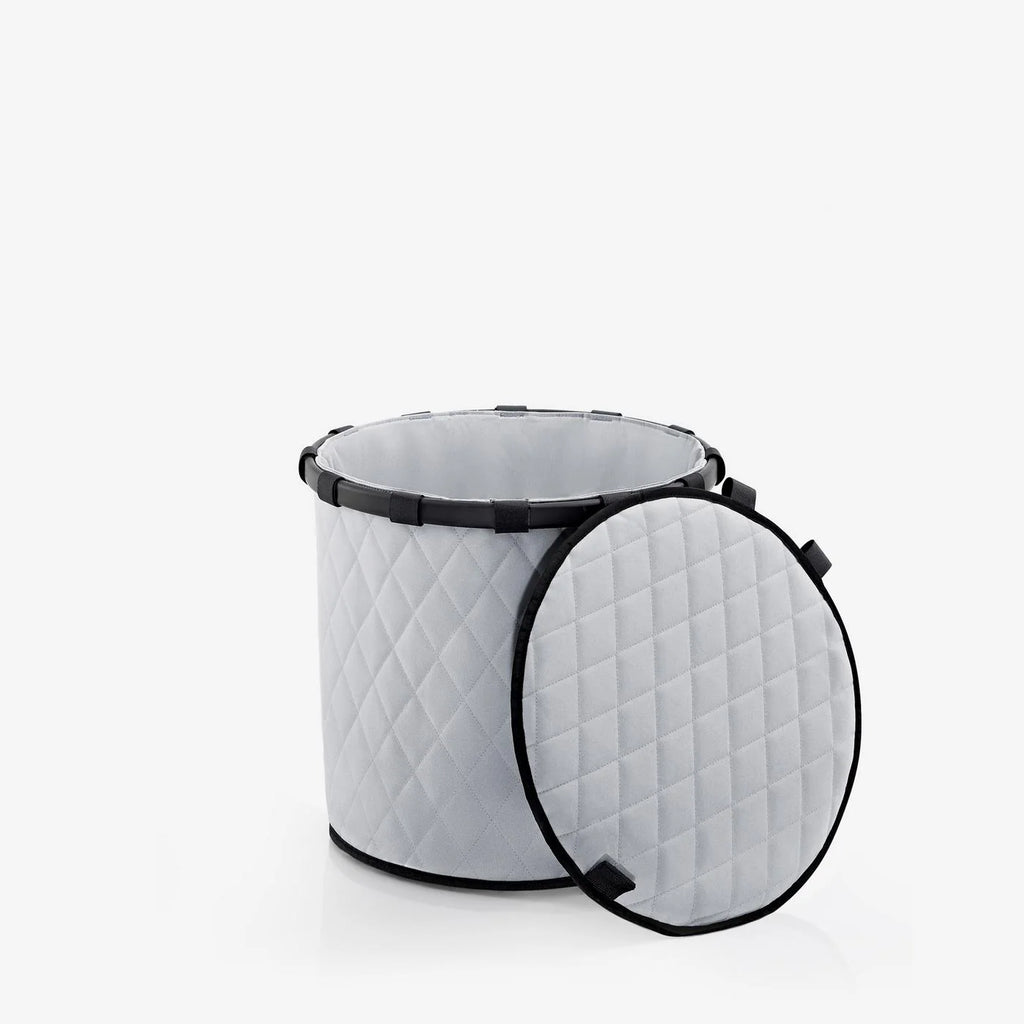 Homebasket Cover Rhombus Light Grey