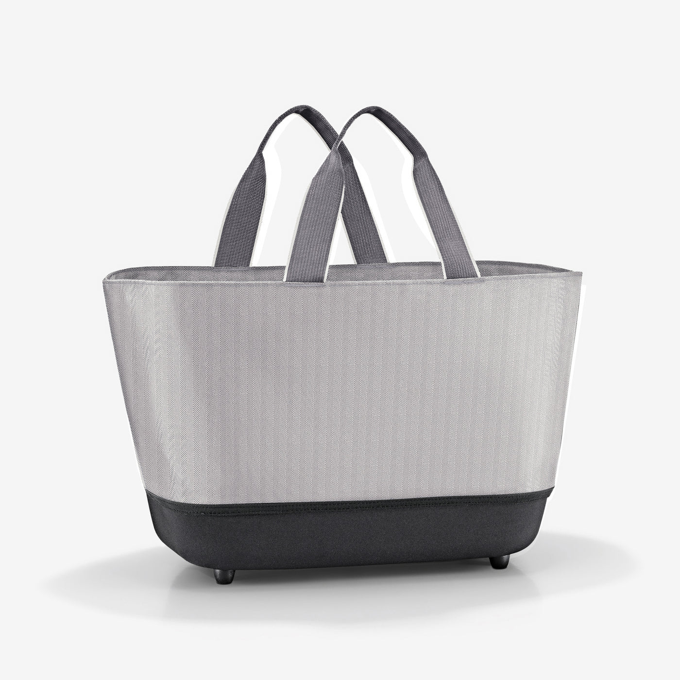Shoppingbasket Herringbone Grey