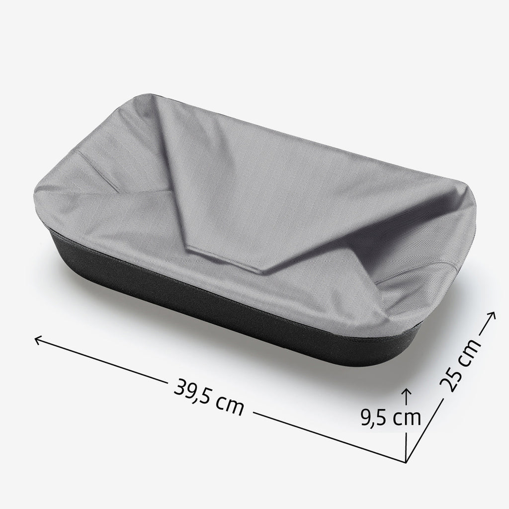 Shoppingbasket Herringbone Grey