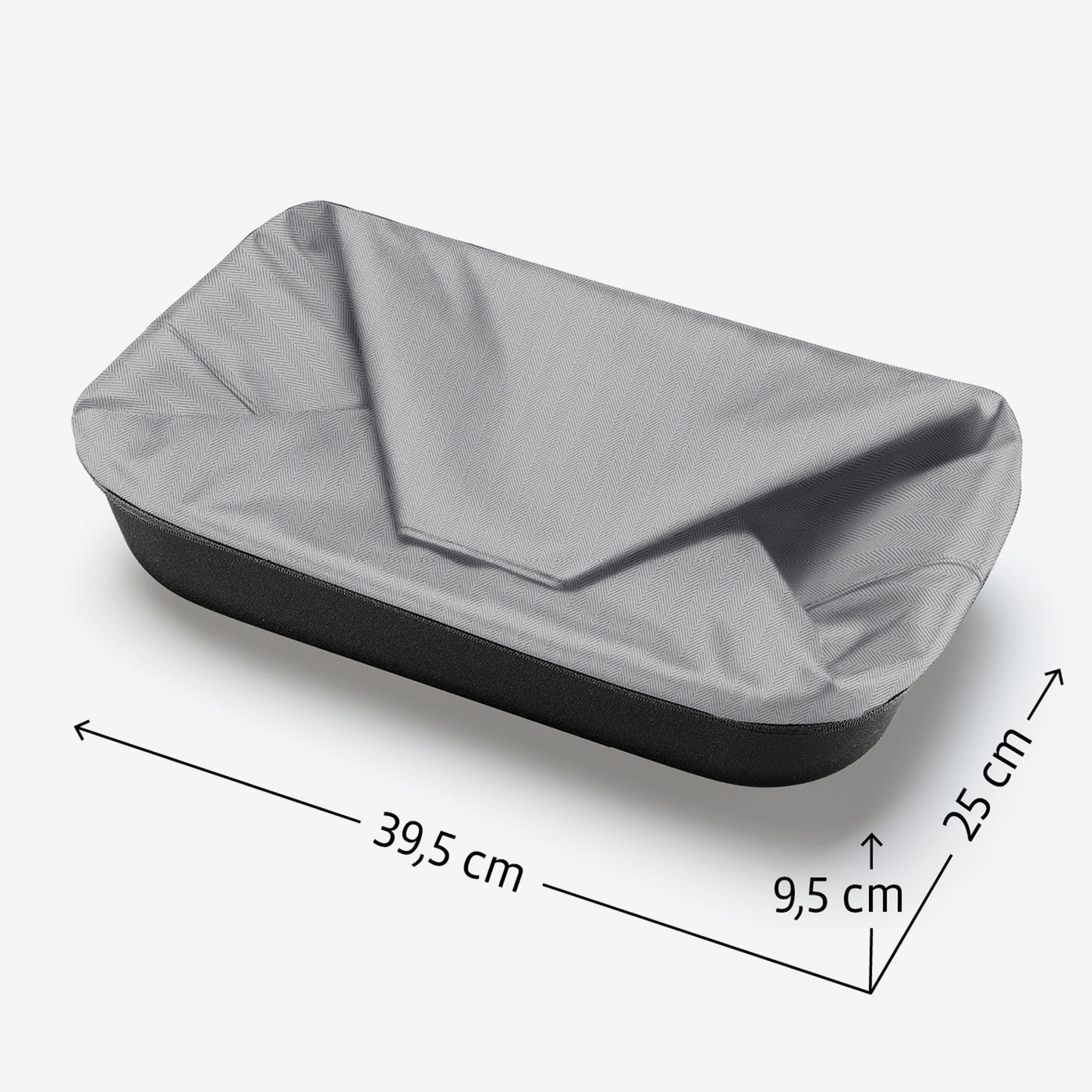 Shoppingbasket Herringbone Grey