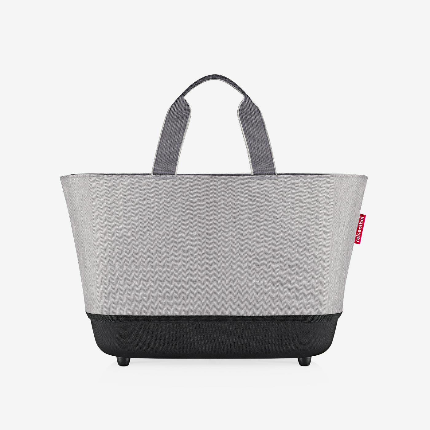 Shoppingbasket Herringbone Grey