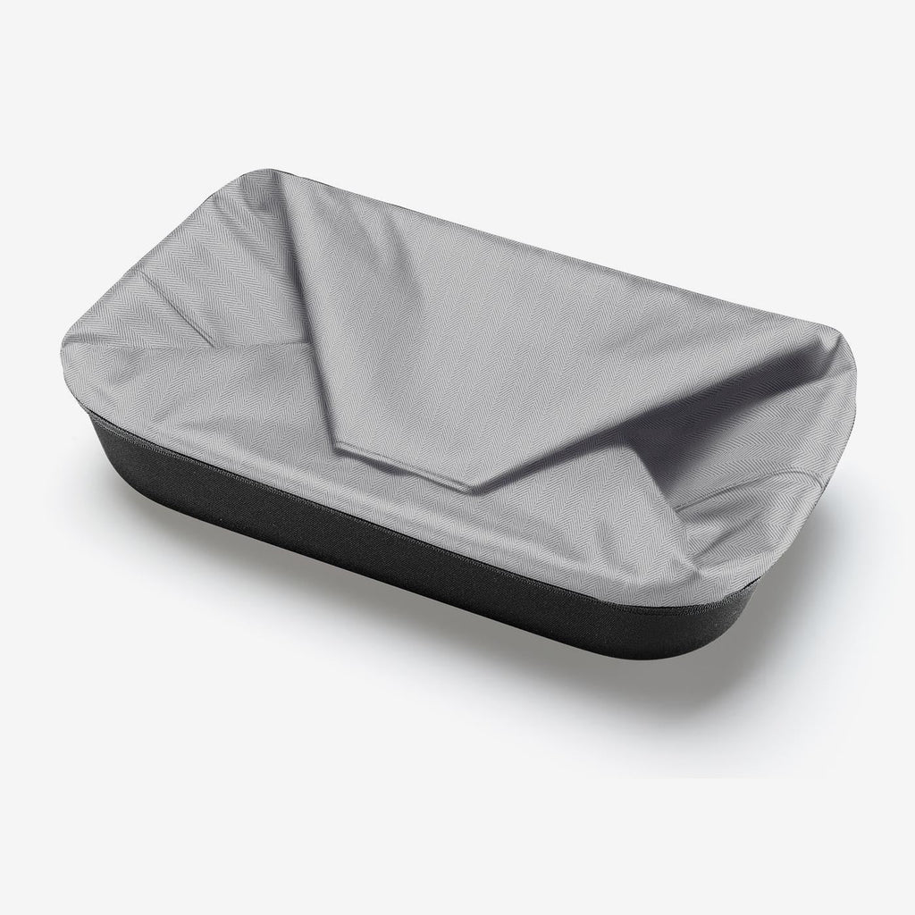 Shoppingbasket Herringbone Grey