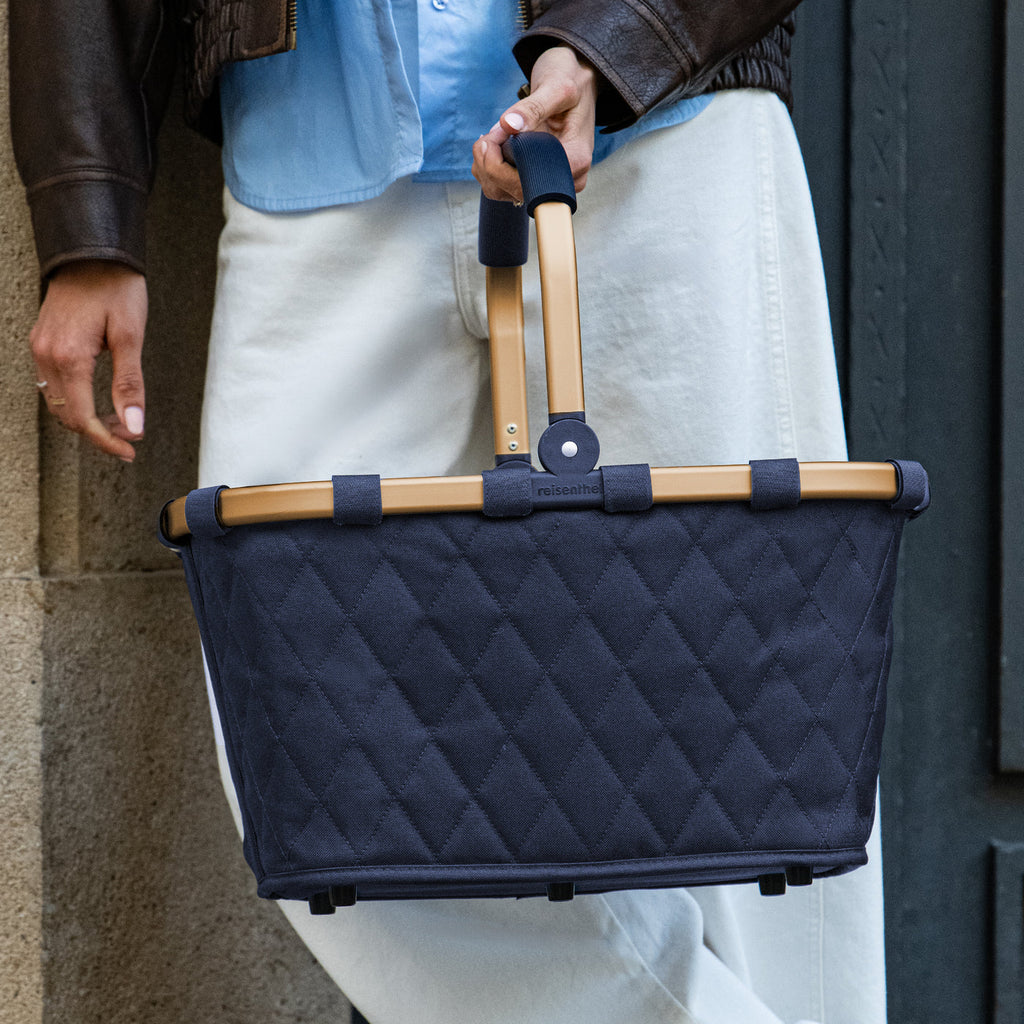 Carrybag Frame Rhombus Midnight Gold