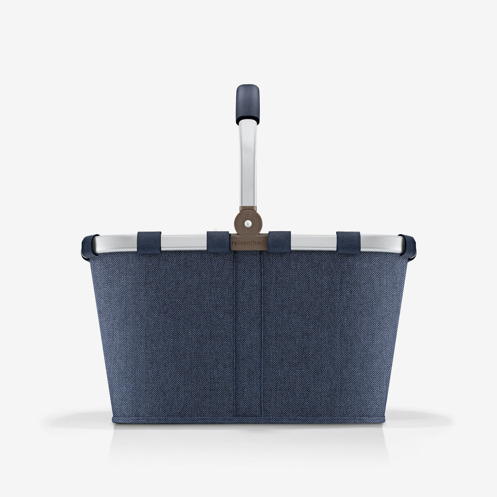 Carrybag Herringbone Dark Blue