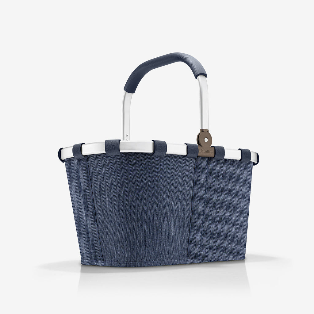 Carrybag Herringbone Dark Blue