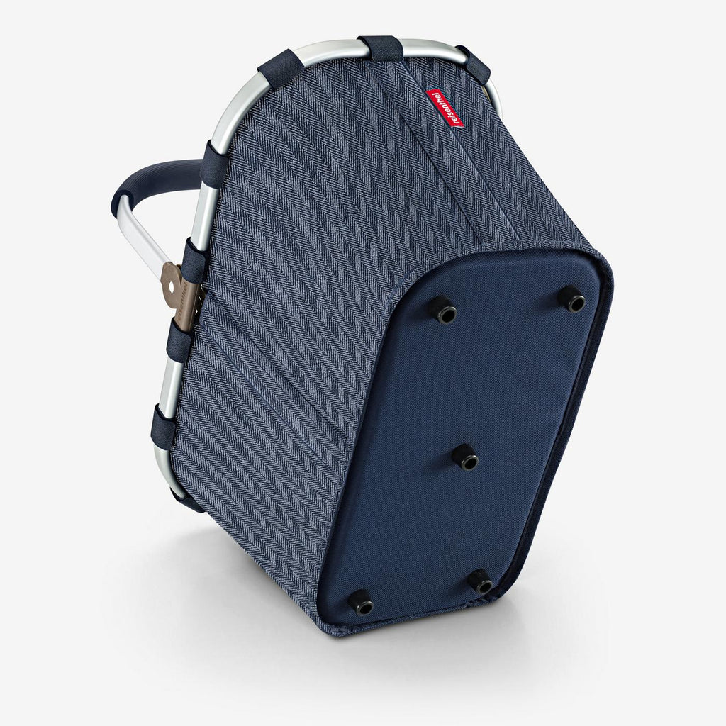 Carrybag Herringbone Dark Blue