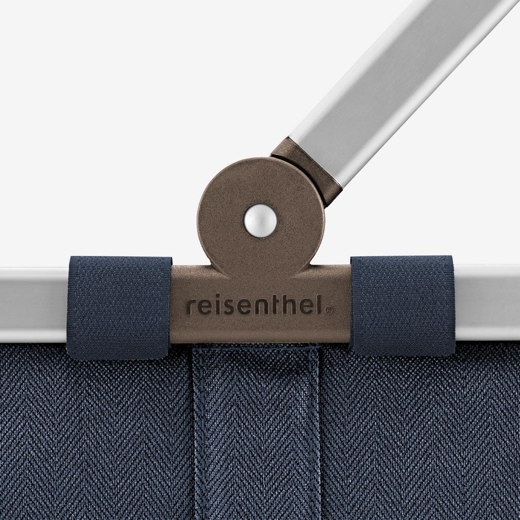 Carrybag Herringbone Dark Blue