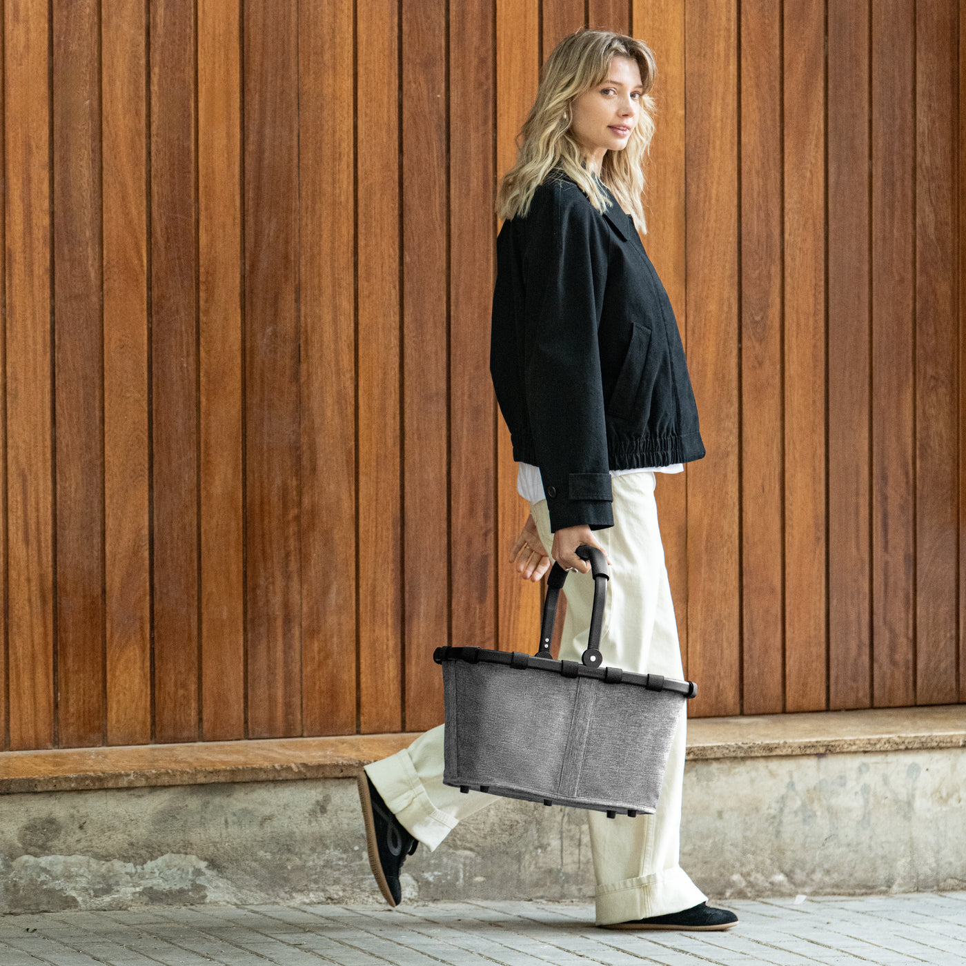 Carrybag Twist Silver