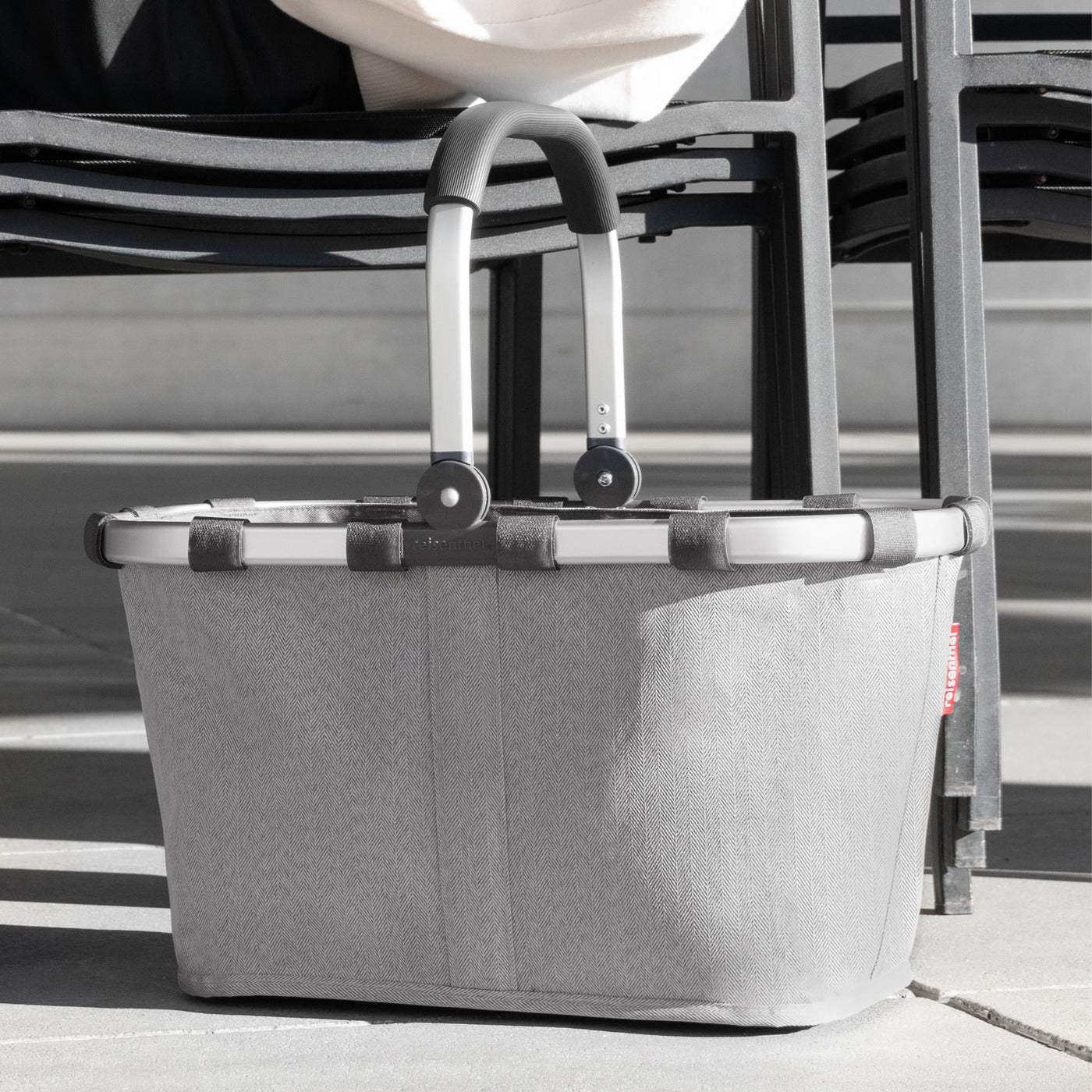 Carrybag Herringbone Grey