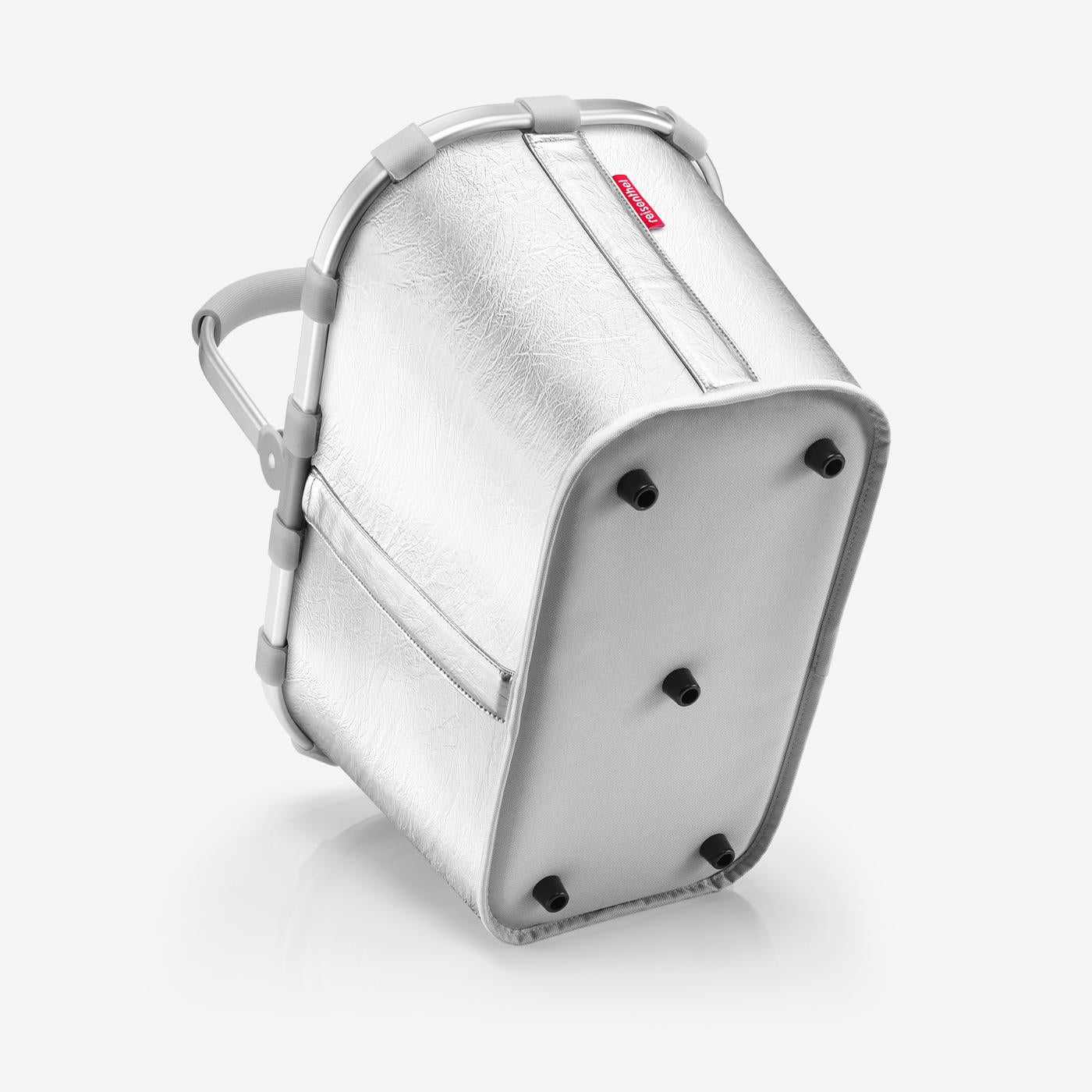 Carrybag Silver Crackle