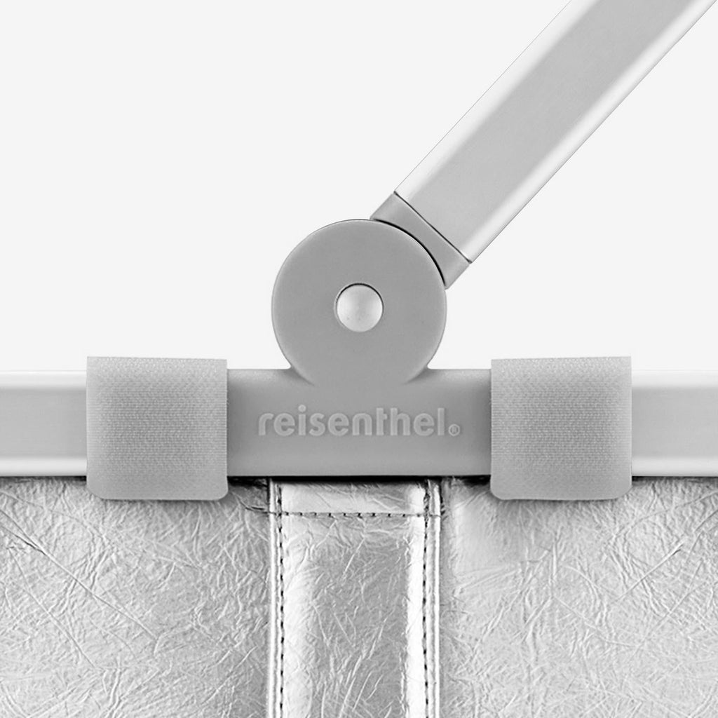 Carrybag Silver Crackle