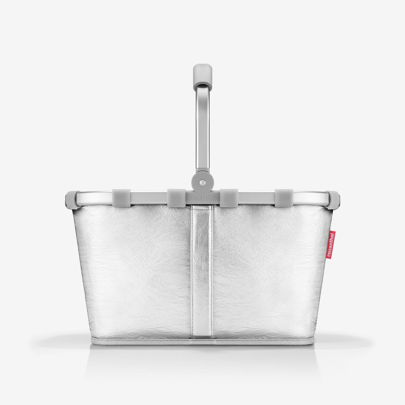Carrybag Silver Crackle