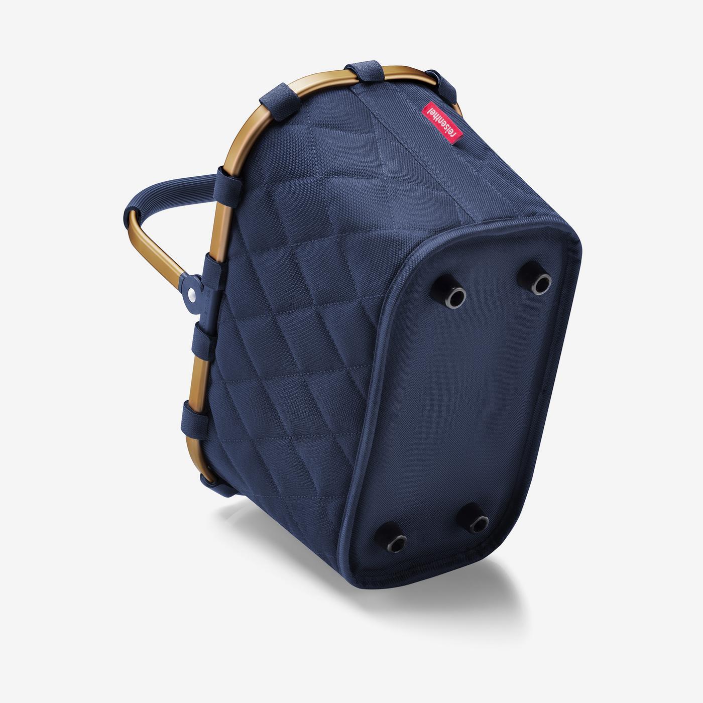 Carrybag Xs Frame Rhombus Midnight Gold