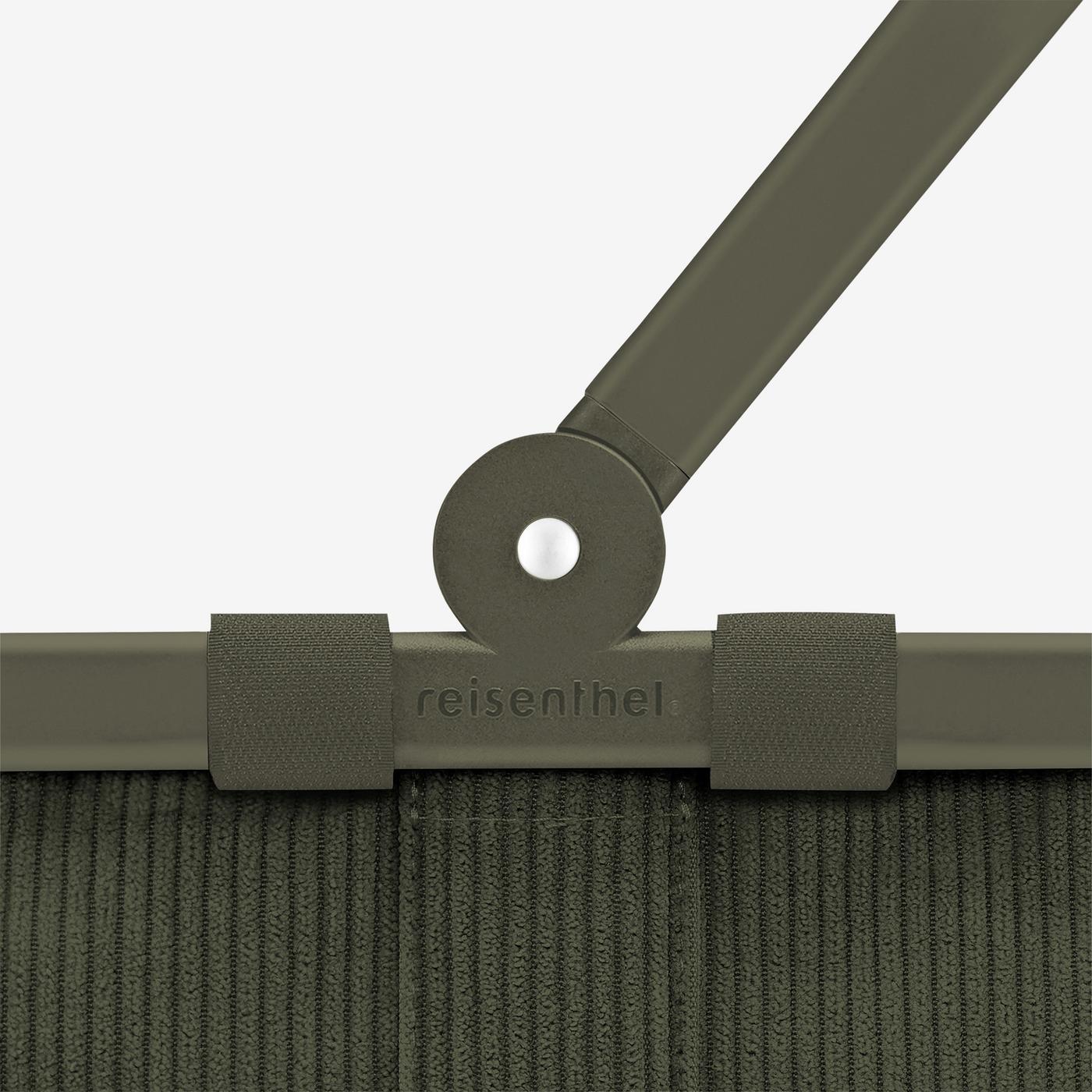 Carrybag Xs Cord Dark Matcha