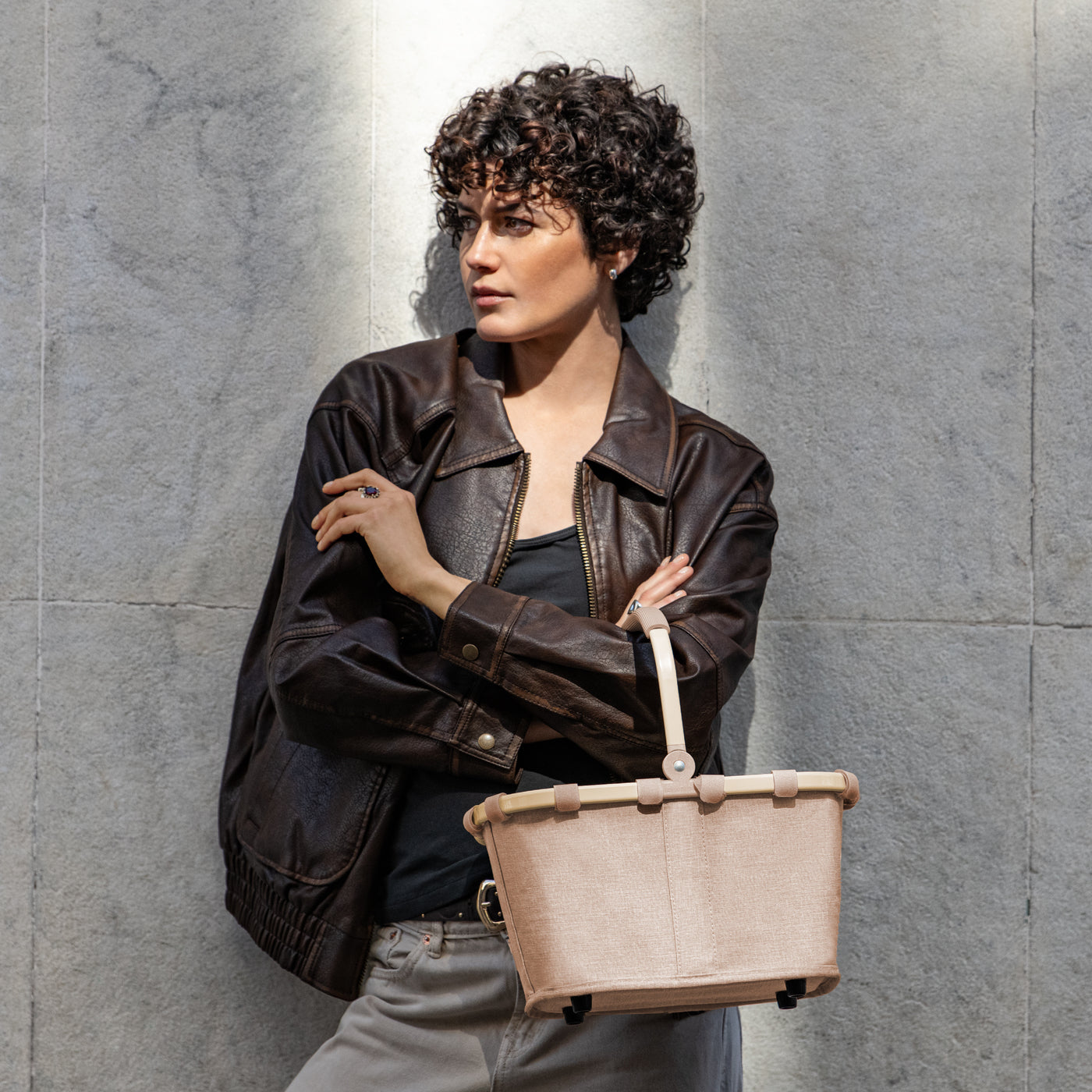 Carrybag Xs Frame Twist Coffee