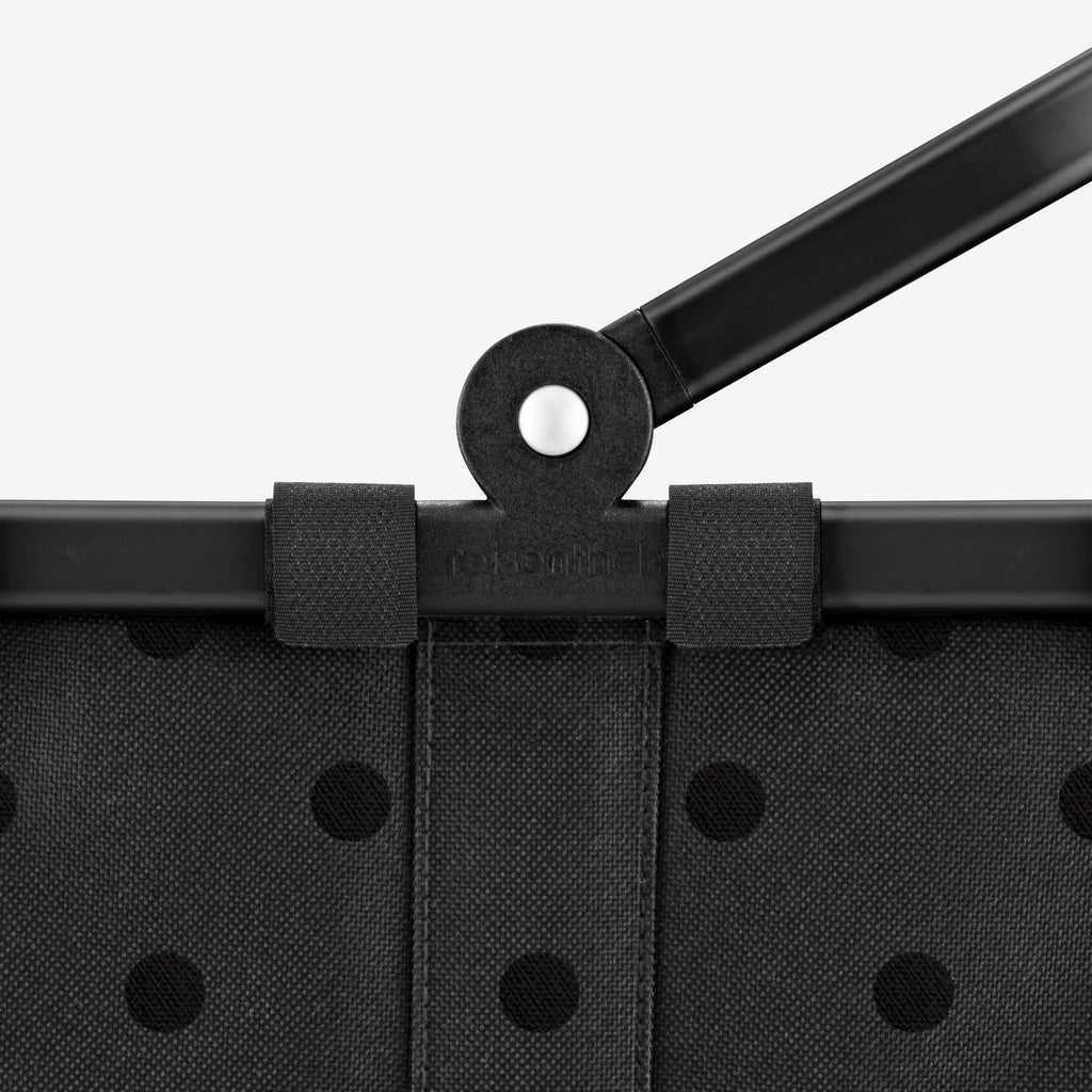Carrybag Xs Frame Glossy Dots Black