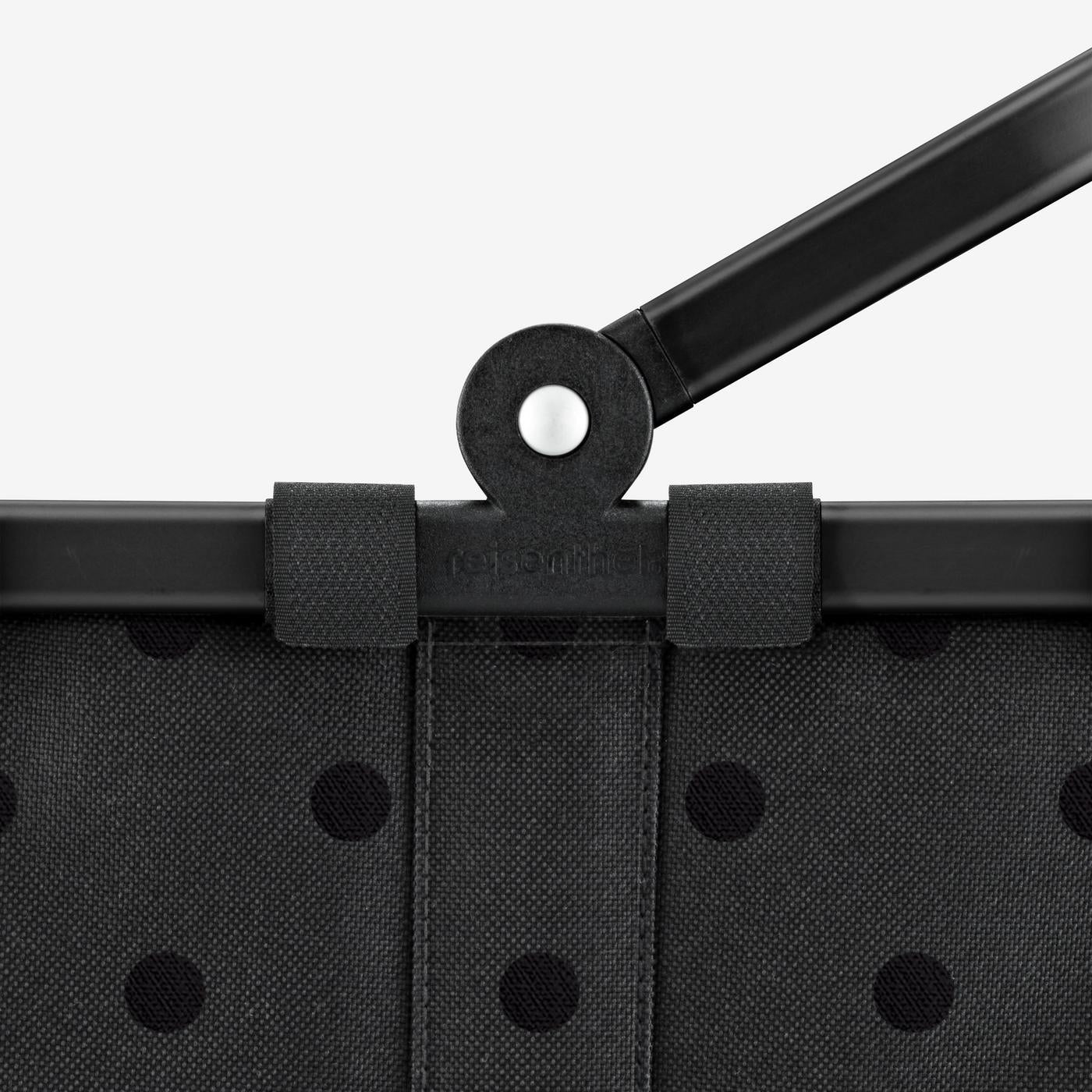Carrybag Xs Frame Glossy Dots Black