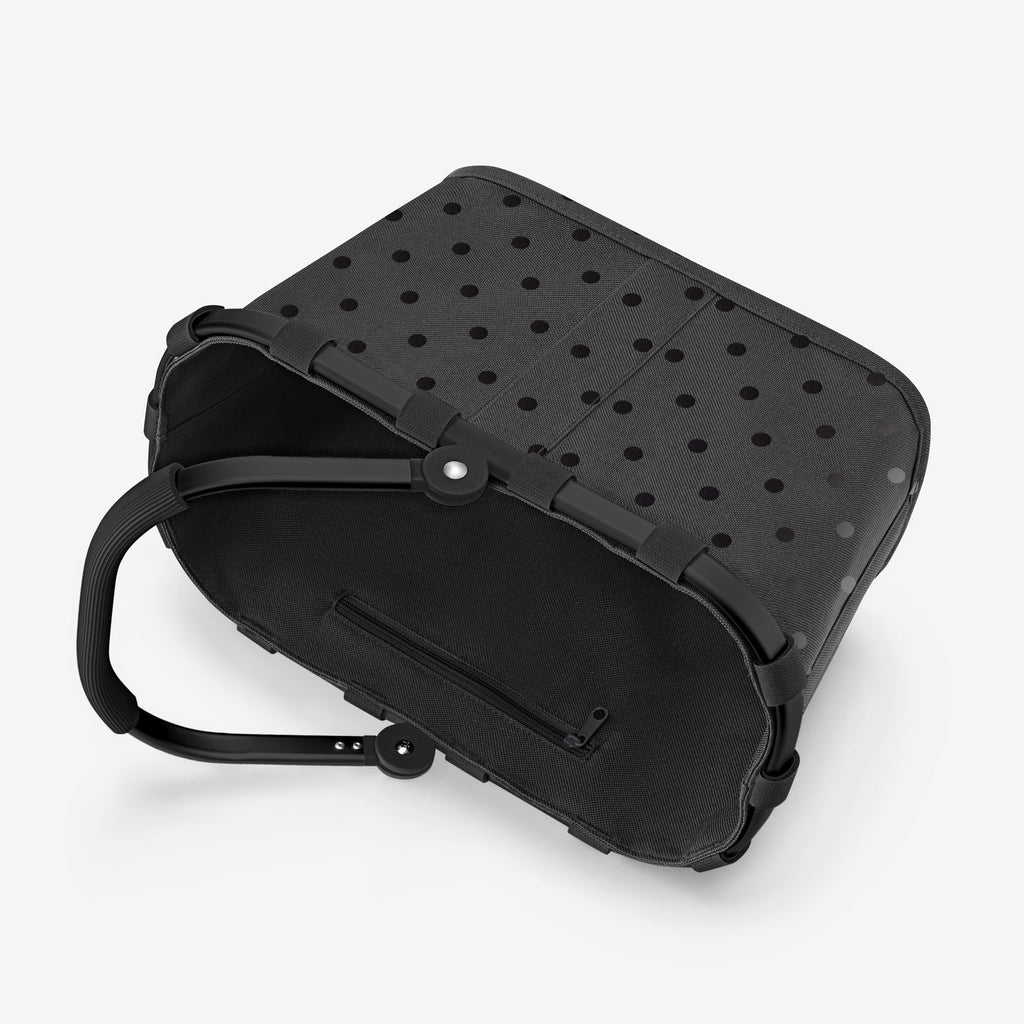 Carrybag Xs Frame Glossy Dots Black