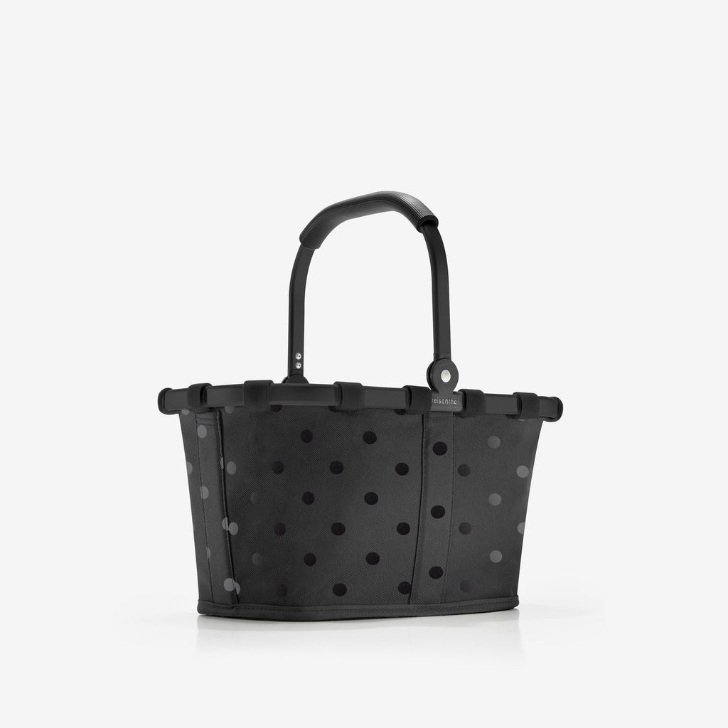 Carrybag Xs Frame Glossy Dots Black