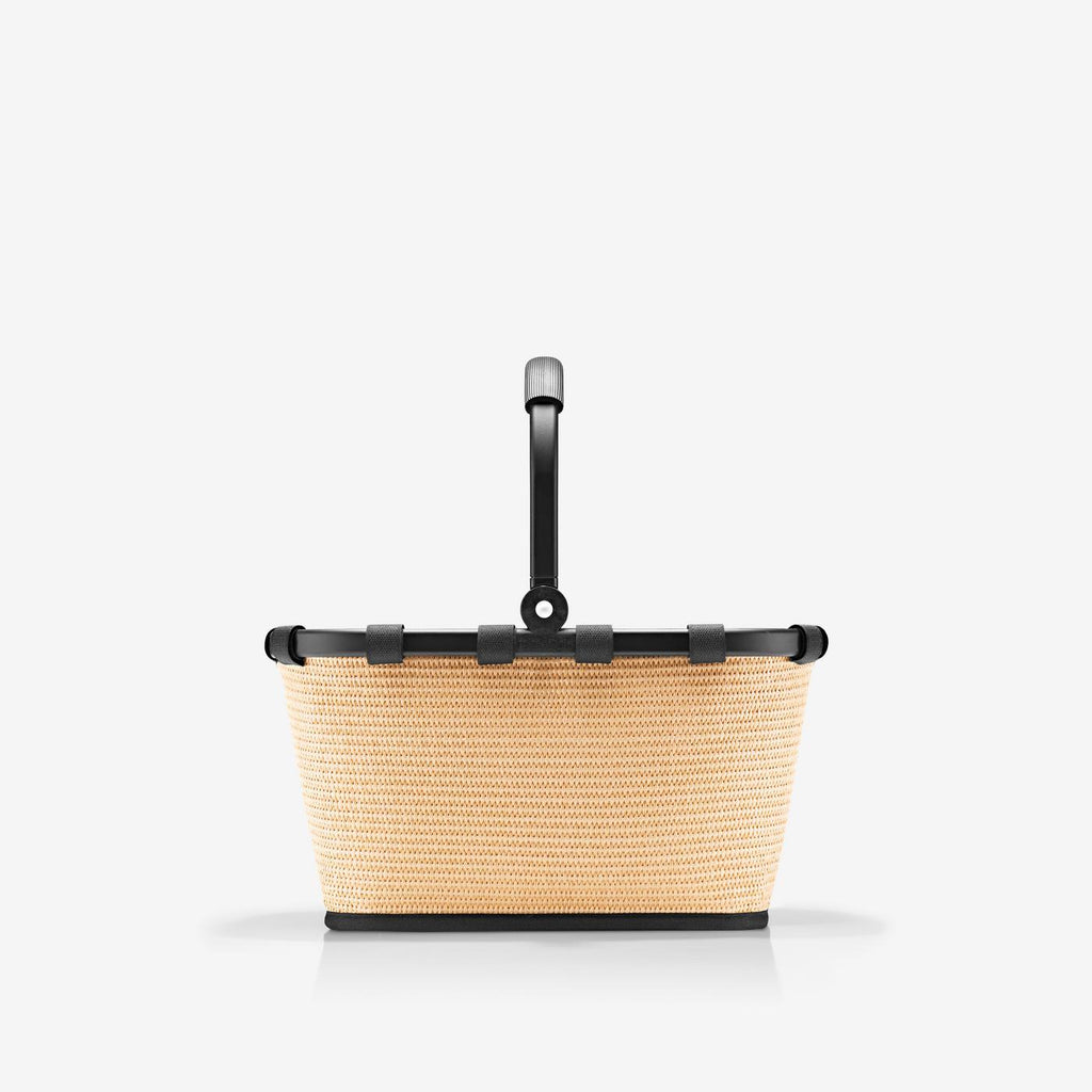 Carrybag Xs Frame Raffia Black