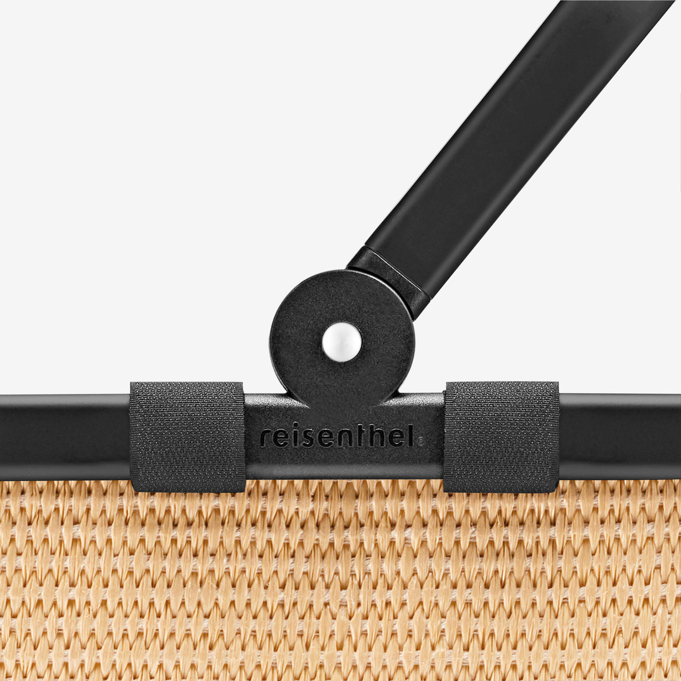 Carrybag Xs Frame Raffia Black