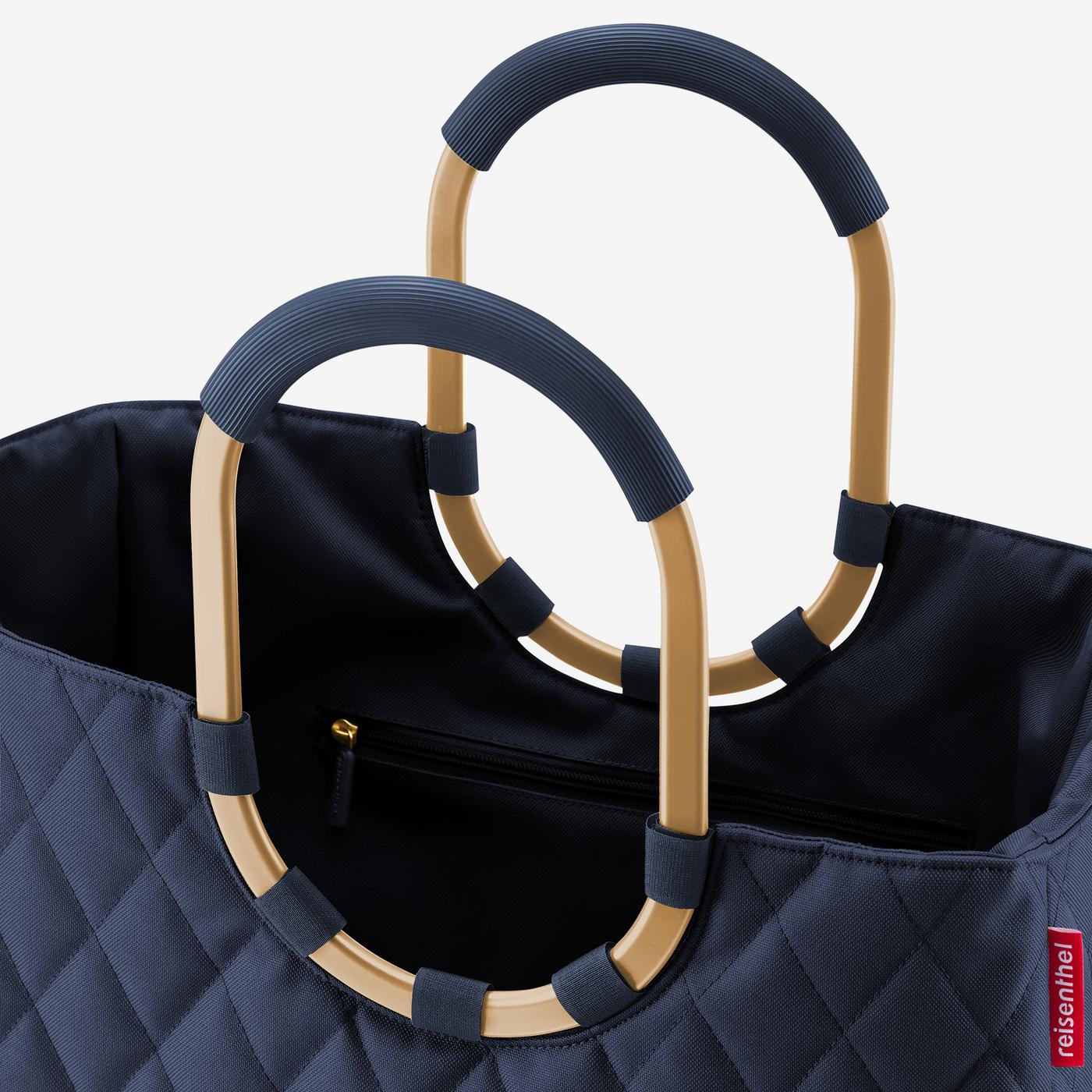 Loopshopper L Frame Rhombus Midnight Gold