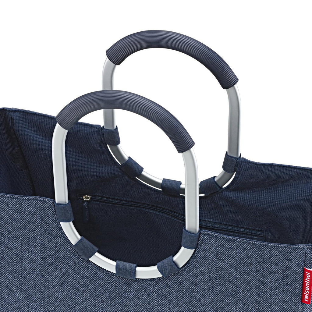 Loopshopper L Herringbone Dark Blue