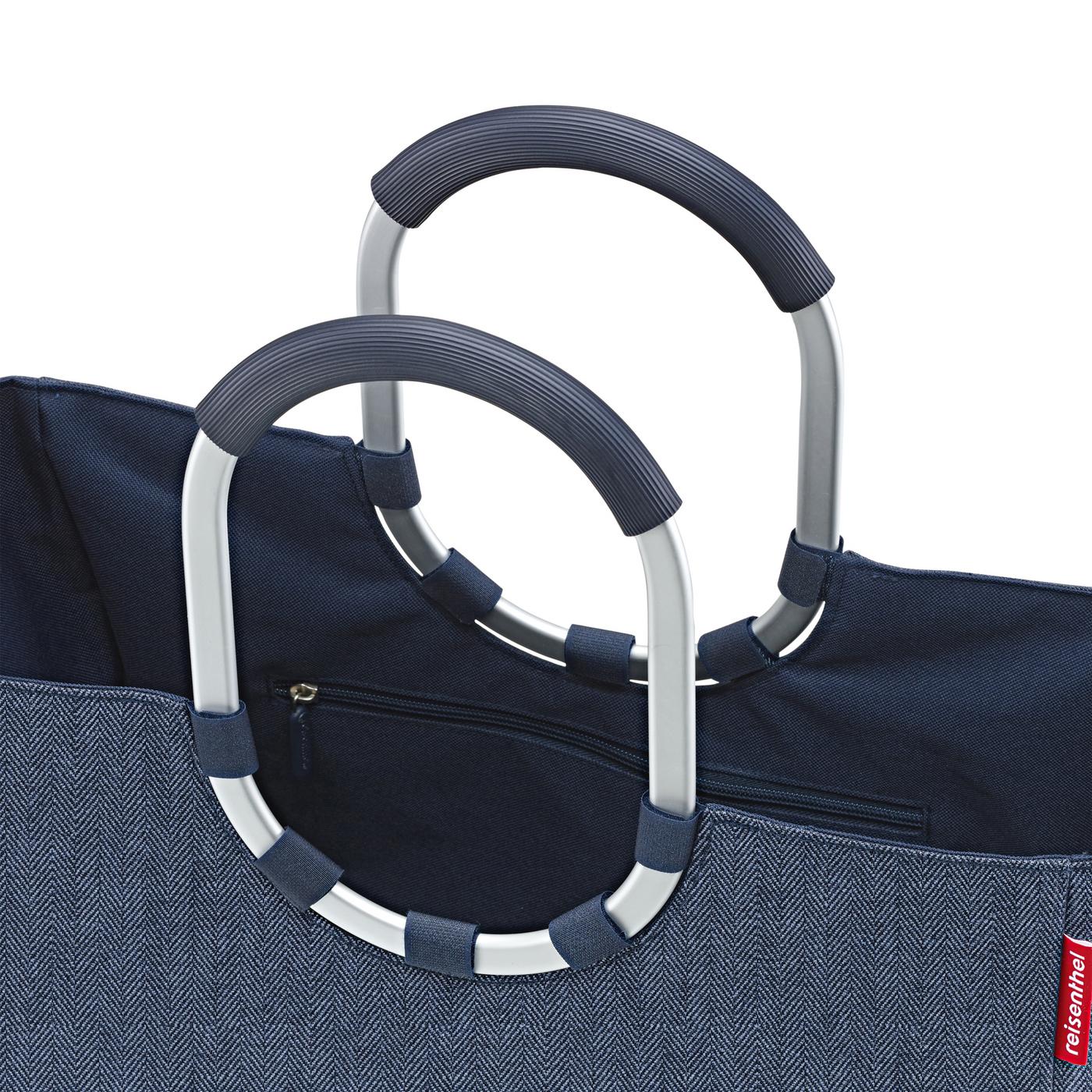Loopshopper L Herringbone Dark Blue