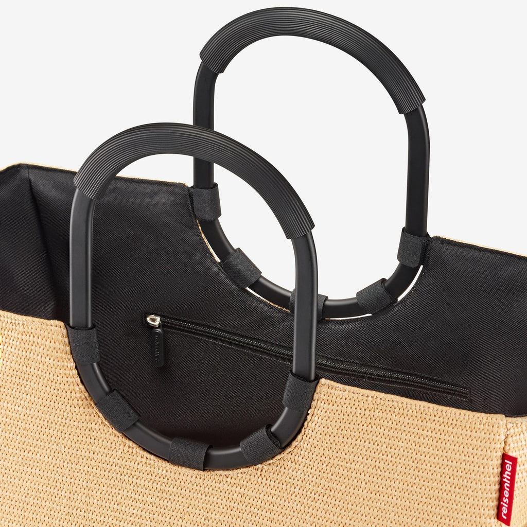 Loopshopper L Frame Raffia Black
