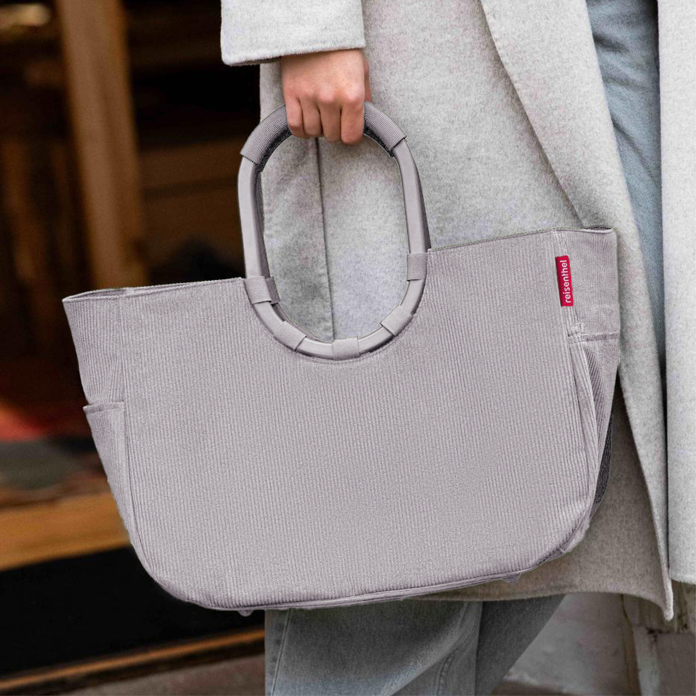 Loopshopper L Cord Grey