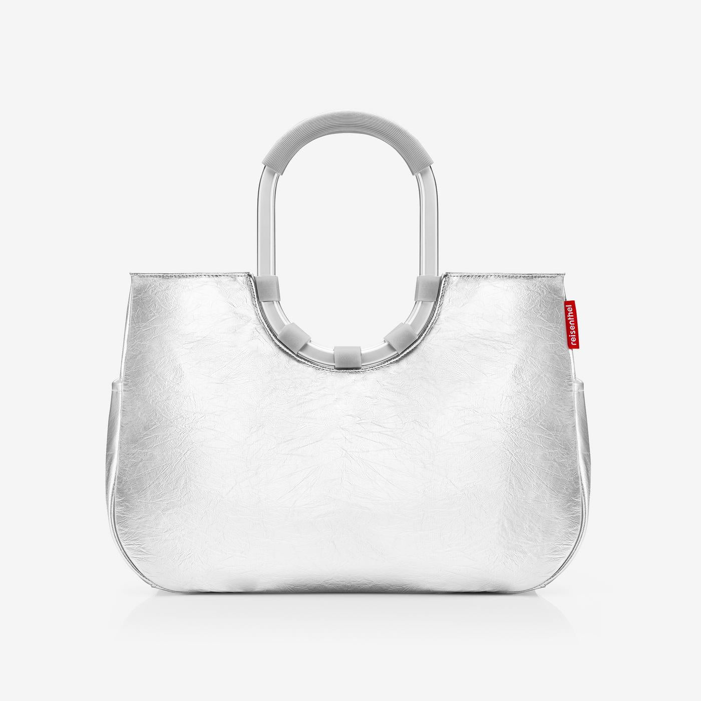 Loopshopper L Silver Crackle