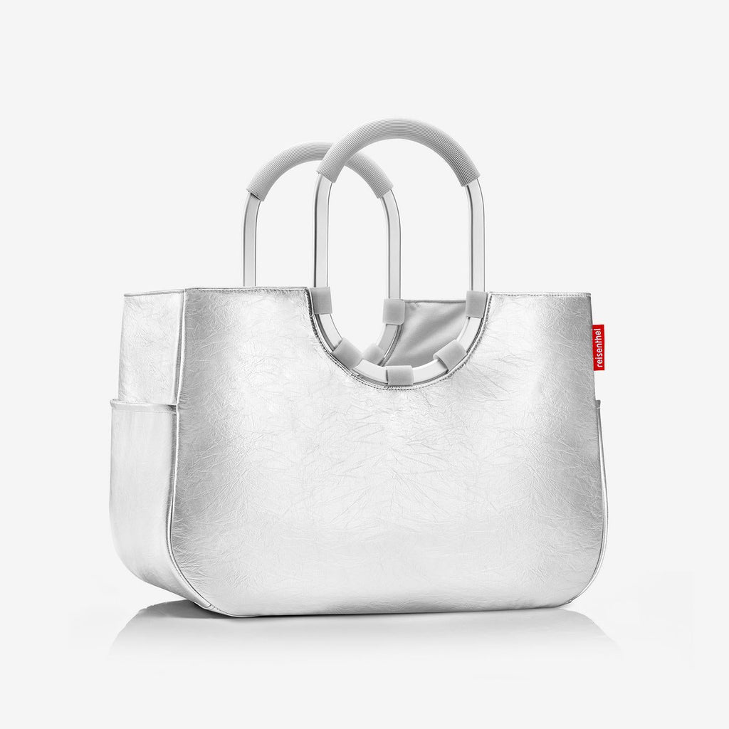Loopshopper L Silver Crackle