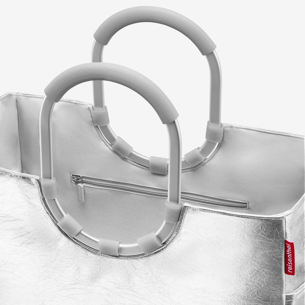 Loopshopper L Silver Crackle