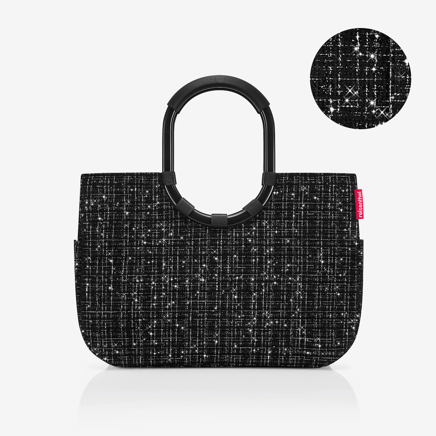 Loopshopper L Bouclé Black