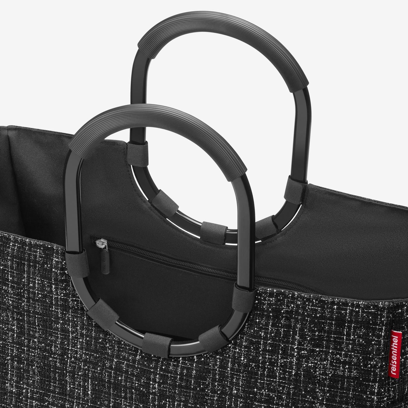 Loopshopper L Bouclé Black