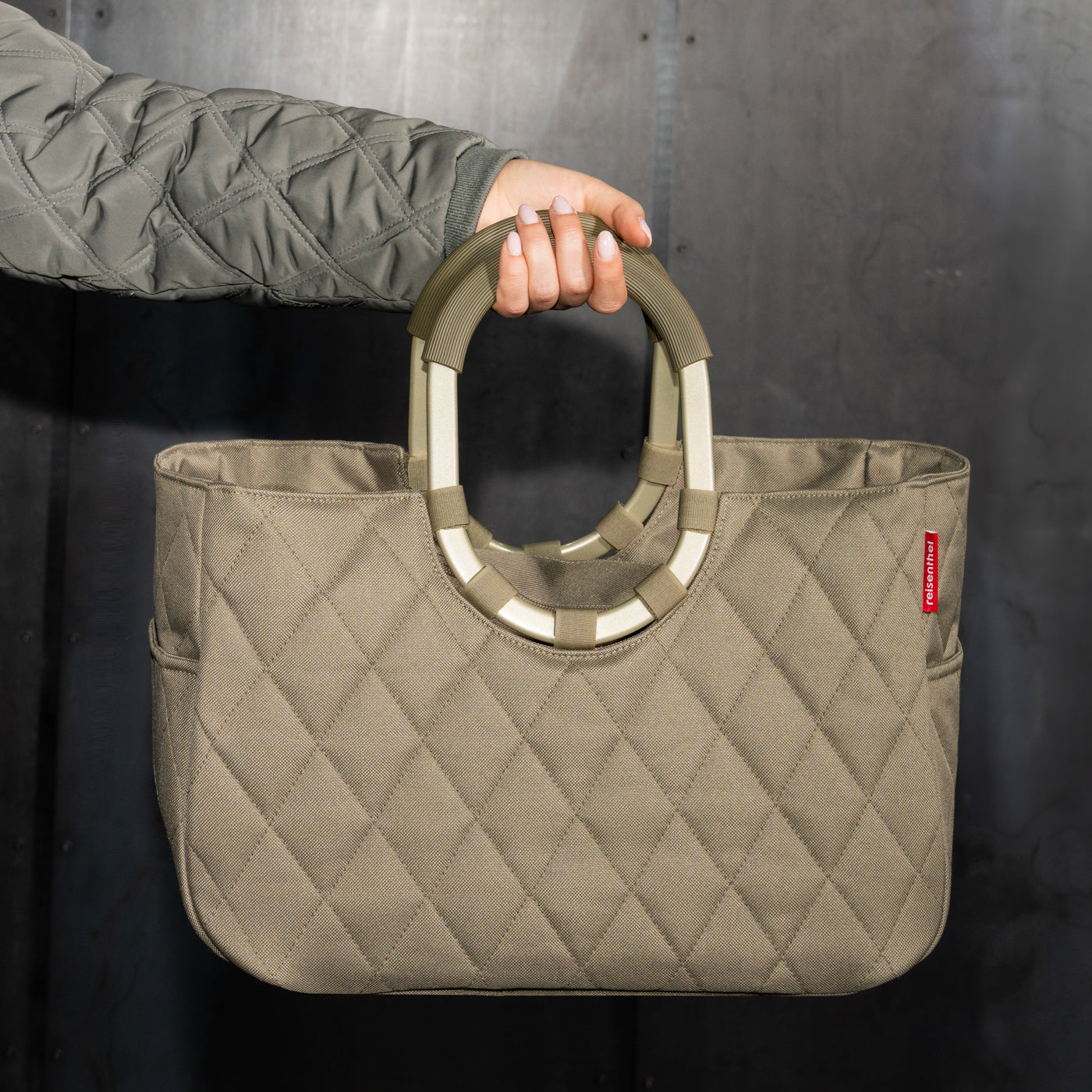 Loopshopper M Frame Rhombus Olive