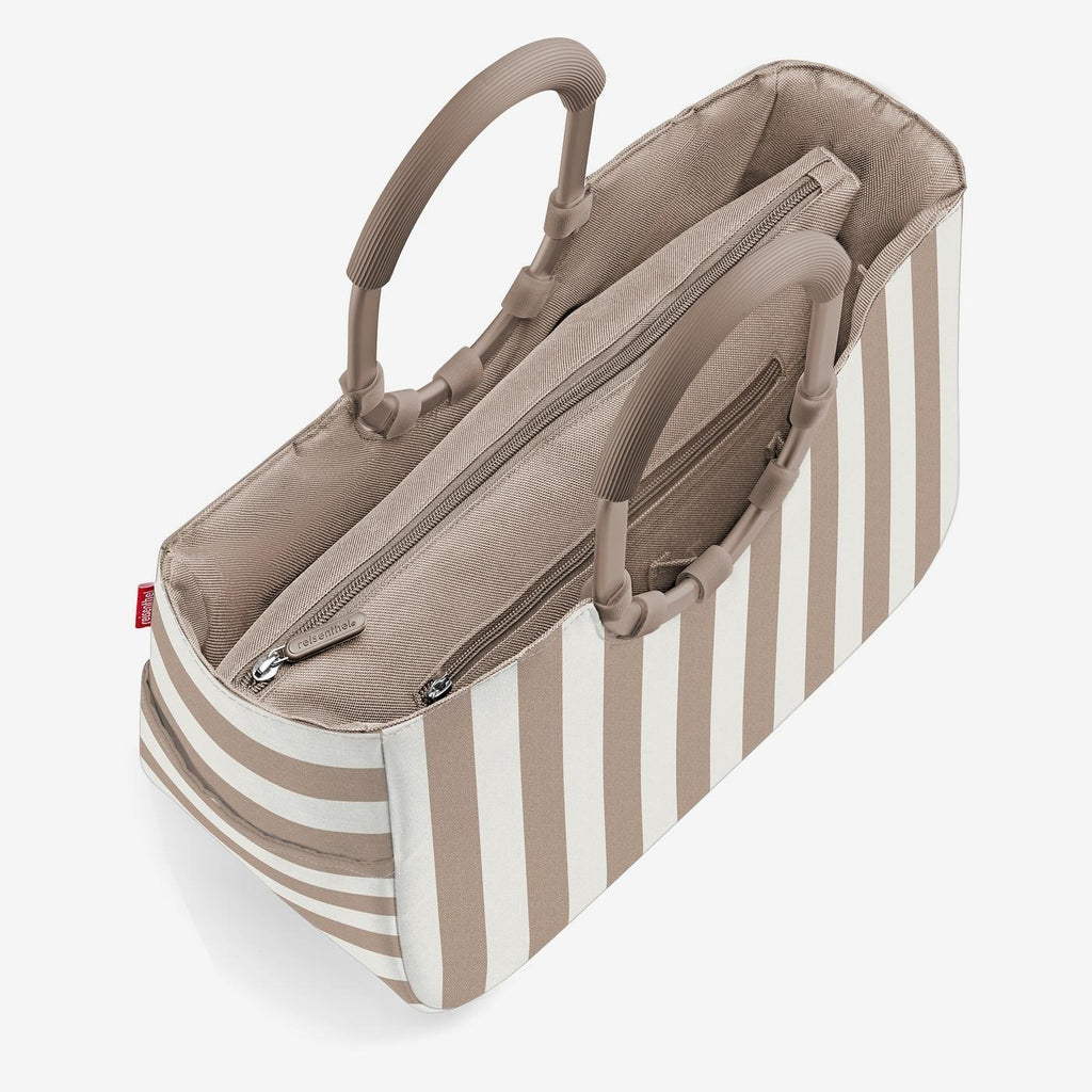 Loopshopper M Summerstripes Coffee