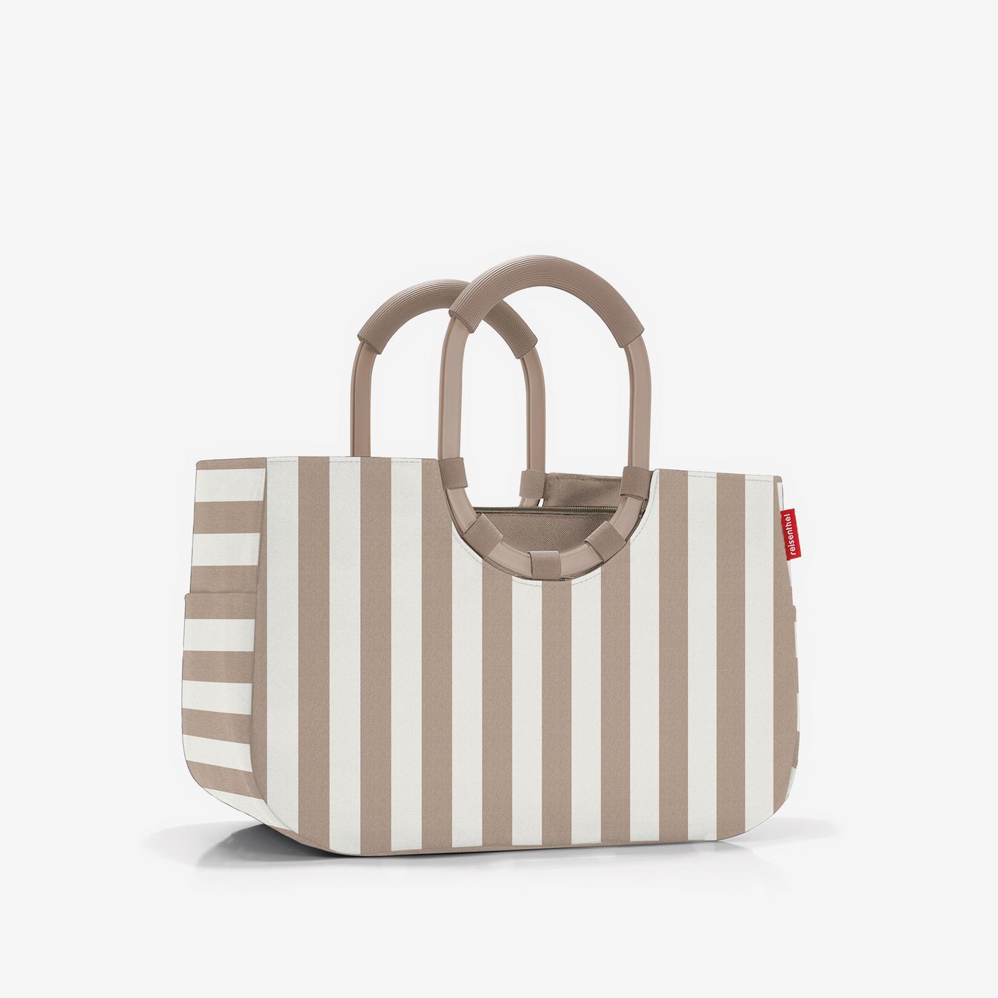 Loopshopper M Summerstripes Coffee