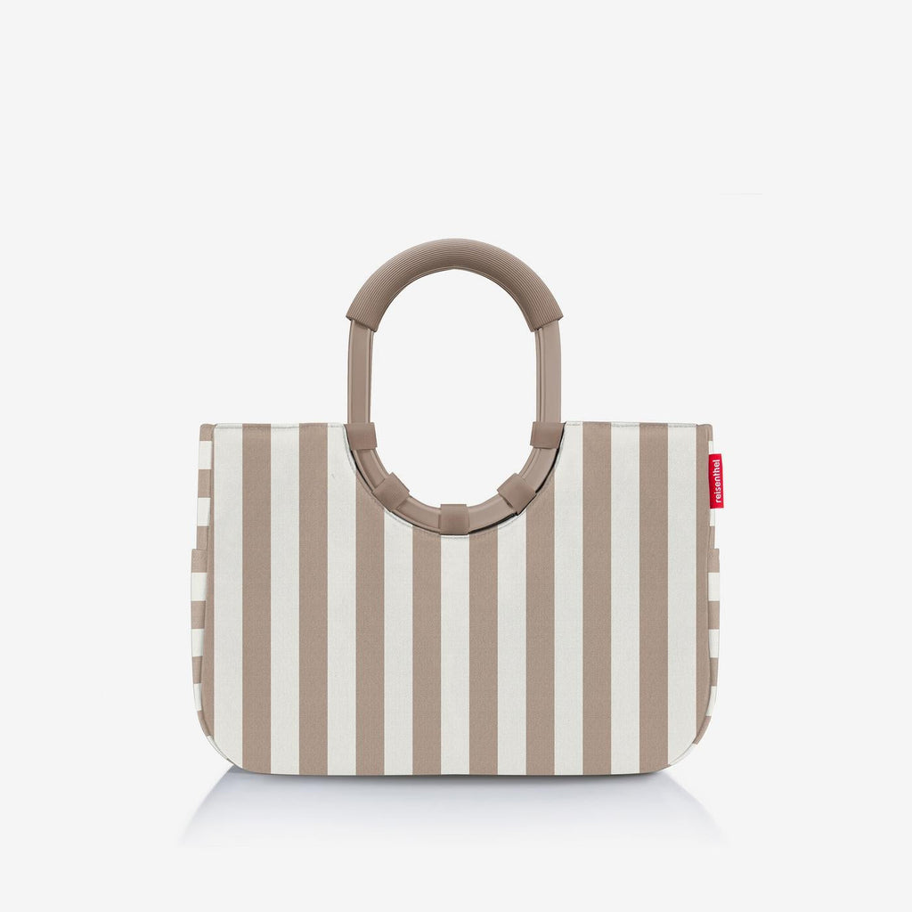 Loopshopper M Summerstripes Coffee