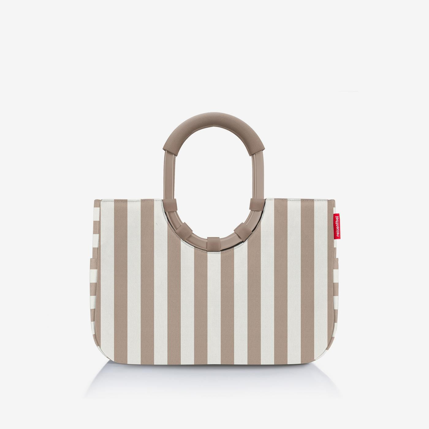 Loopshopper M Summerstripes Coffee
