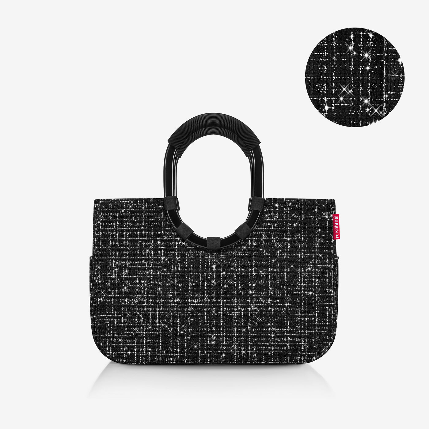 Loopshopper M Bouclé Black