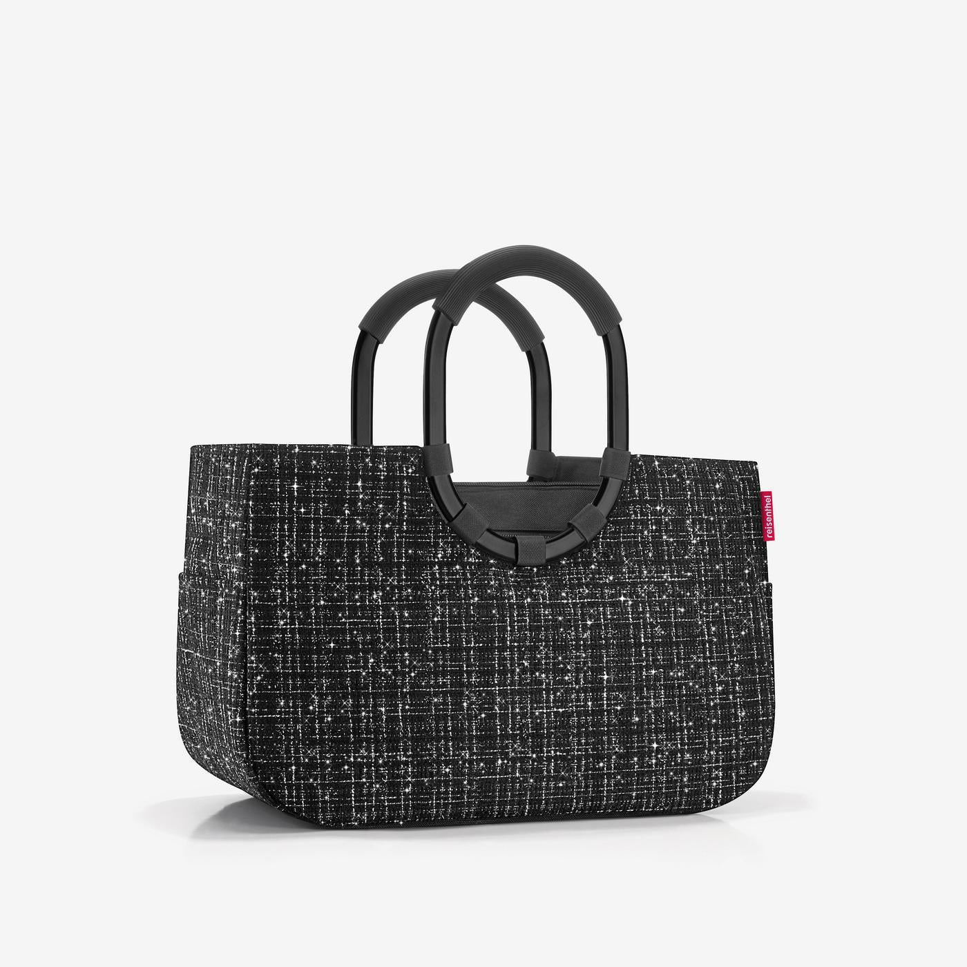 Loopshopper M Bouclé Black