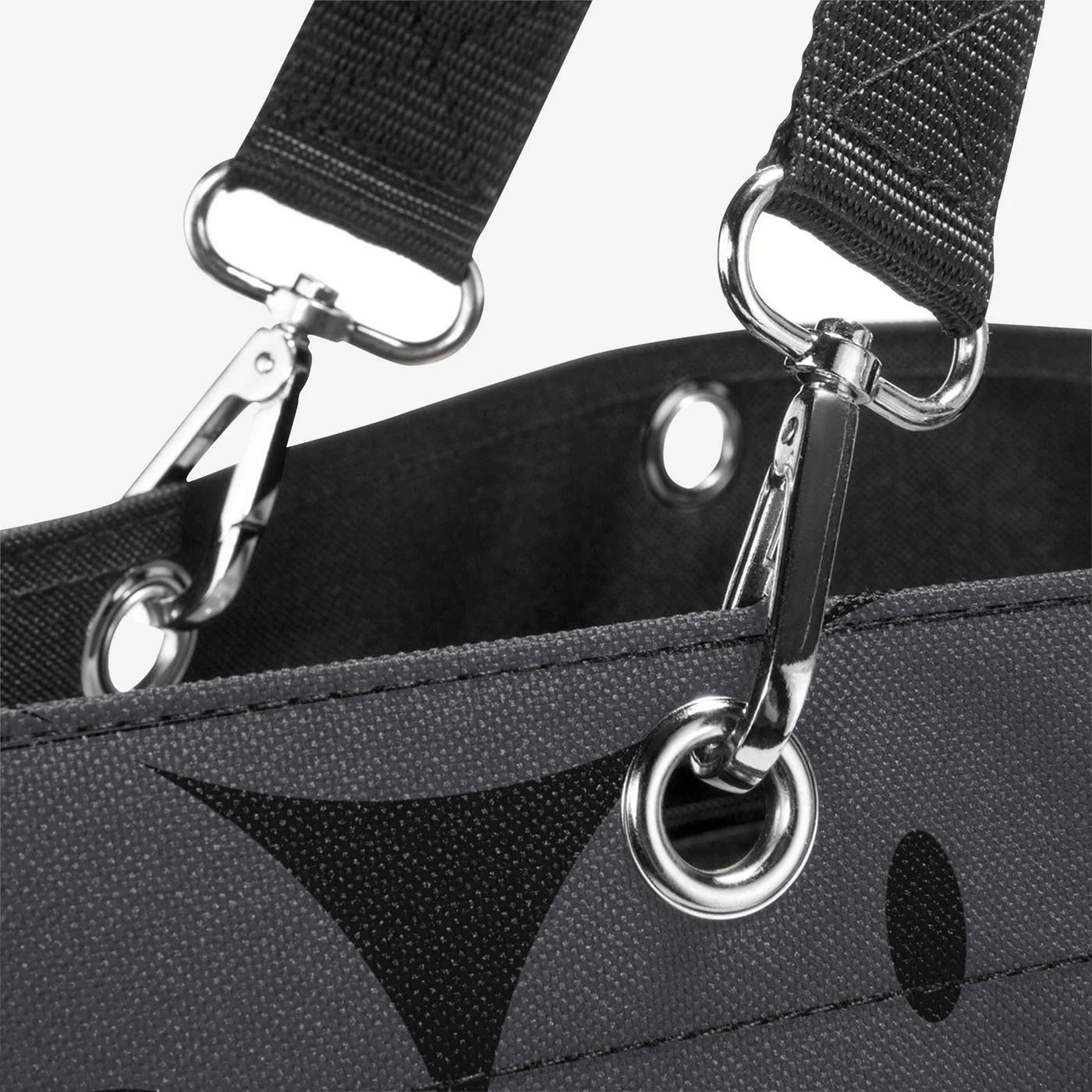Shopper Xl Smiley Grey