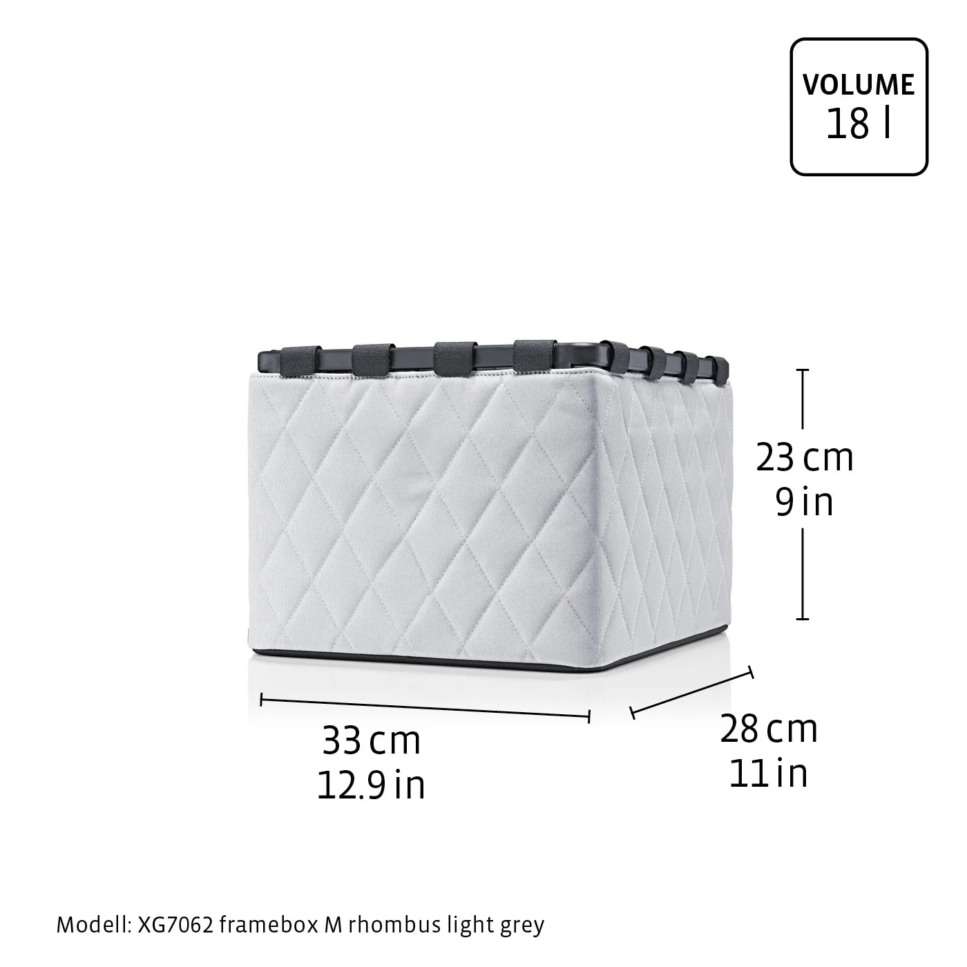 Framebox M Frame Rhombus Light Grey