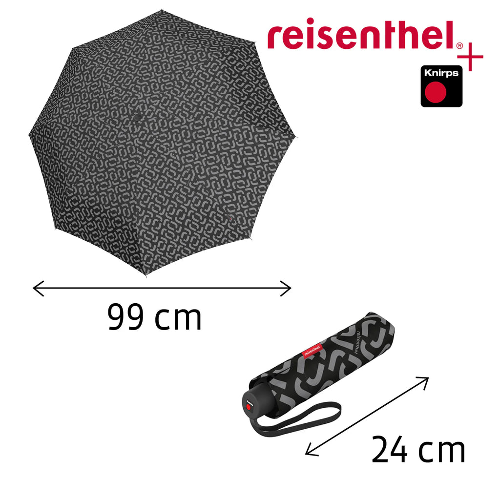 Umbrella Pocket Classic Signature Black