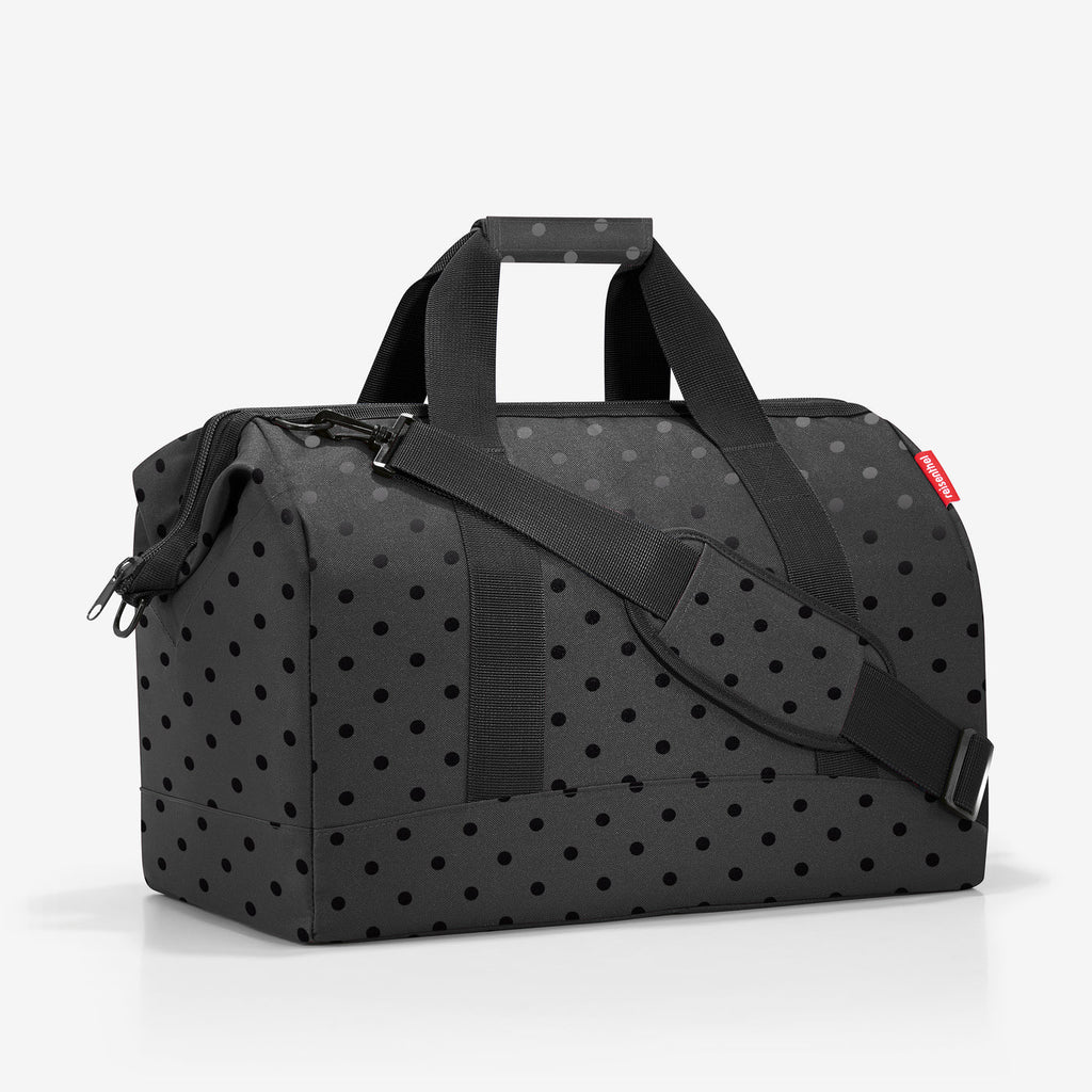 Allrounder L Glossy Dots Black